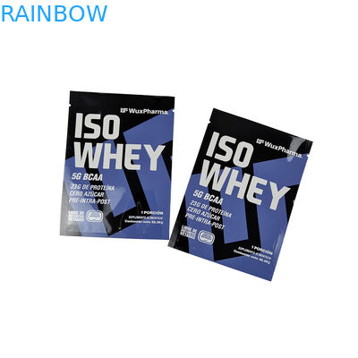 থ্রি সাইড সিল ফয়েল প্যাকেজ প্যাকেজিং আপনার 10g সম্পূরক শক্তি নমুনা প্যাকেজ রাখুন