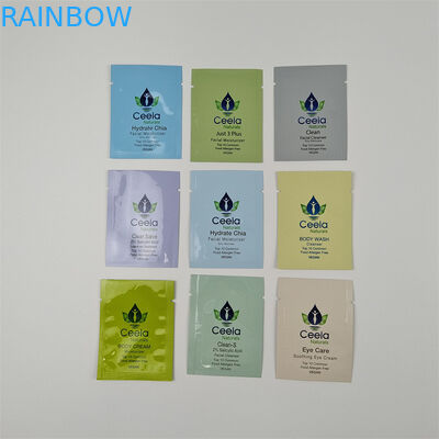 স্ন্যাকস এবং কফি বিন ছোট ফয়েল প্যাকেজ প্যাকেজিং জন্য নমুনা