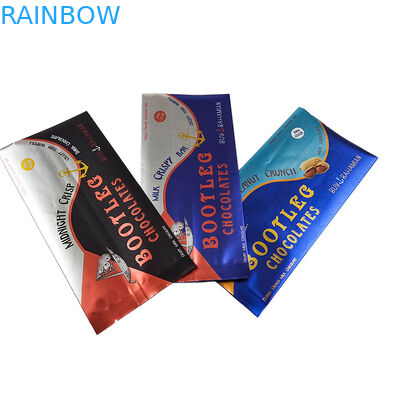 কাস্টম মুদ্রিত তাপ সিলিং ব্যাক সাইড সিল ফয়েল ব্যাগ ব্যাক মিডল ল্যাপ সিল ইজি টিয়ার হলোগ্রাফিক বালিশ ব্যাগ