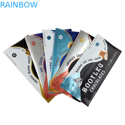 কাস্টম মুদ্রিত তাপ সিলিং ব্যাক সাইড সিল ফয়েল ব্যাগ ব্যাক মিডল ল্যাপ সিল ইজি টিয়ার হলোগ্রাফিক বালিশ ব্যাগ