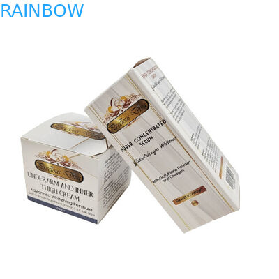 কাস্টমাইজড কাগজ কার্ডবোর্ড ফেস ক্রীম প্যাকেজিং বক্স উপহার বক্স ত্বকের যত্ন প্রসাধনী আপনার নিজস্ব লোগো সঙ্গে কাগজ বক্স