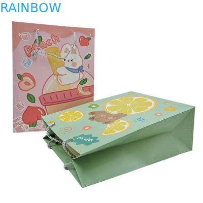 পাইকারি কাস্টম মুদ্রিত লোগো বিলাসবহুল উপহার কাগজ ব্যাগ খুচরা বুটিক শপিং কাগজ ব্যাগ