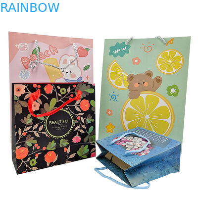 পাইকারি কাস্টম মুদ্রিত লোগো বিলাসবহুল উপহার কাগজ ব্যাগ খুচরা বুটিক শপিং কাগজ ব্যাগ