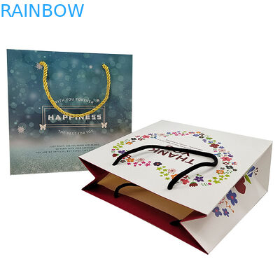 কাস্টমাইজড শপিং পেপার ব্যাগ লোগো মুদ্রিত পুনর্ব্যবহারযোগ্য বায়োডেগ্রেডেবল বাদামী প্লেইন প্যাকিং কার্পেট পেপার ব্যাগ সঙ্গে বাঁকা Ha