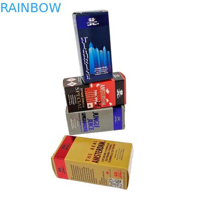 গরম বিক্রয় কাগজ বাক্স জন্য বোতল সেকেন্ডারি প্যাকেজিং জন্য সুরক্ষা এবং সৌন্দর্য UV প্রভাব কাস্টম লোগো কাগজ বাক্স