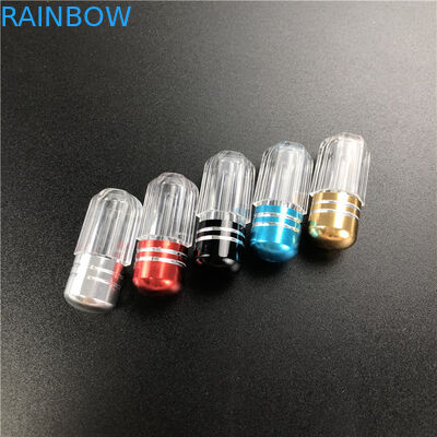 অষ্টভুজ স্টাইলের প্লাস্টিকের ওষুধের পাত্রে ধাতব স্পাউট দিয়ে পুরুষ বর্ধনশীল পিলের জন্য