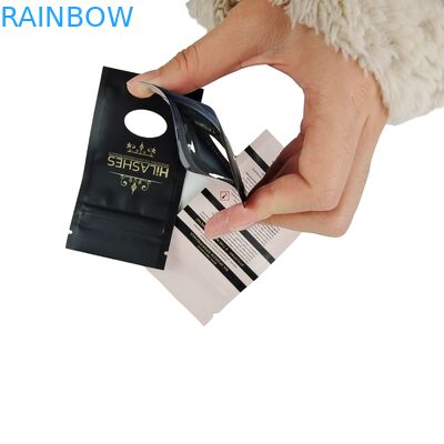 ম্যাট প্যাকেজ স্ট্যান্ড আপ প্যাকেজ অ্যালুমিনিয়াম ফয়েল প্যাকেজিং স্ন্যাক্সের জন্য জিপ লক ব্যাগ ডয়প্যাক