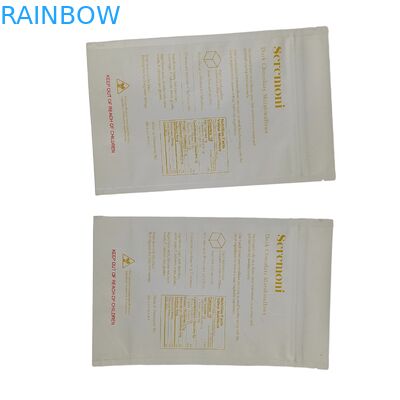 পাইকারি ছোট প্যাকেট কাস্টম আকার 10g 150g 300g ল্যামিনেটেড স্ট্যান্ড আপ প্যাকেট জিপার সহ গন্ধ প্রতিরোধী ফয়েল ব্যাগ