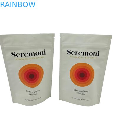 পাইকারি ছোট প্যাকেট কাস্টম আকার 10g 150g 300g ল্যামিনেটেড স্ট্যান্ড আপ প্যাকেট জিপার সহ গন্ধ প্রতিরোধী ফয়েল ব্যাগ