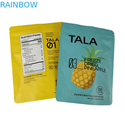 কম এমওকিউ কাস্টমাইজড ক্যাশু বাদাম শুকনো ফল স্ন্যাকস খাদ্য প্যাকেজিং ব্যাগ নরম স্পর্শ মাইলার ব্যাগ