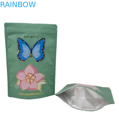 জিপার ডিজিটাল প্রিন্টিং সঙ্গে কাস্টমাইজড পুনরায় সিলযোগ্য মাইলার ব্যাগ গামি মিষ্টি প্যাকেজিং