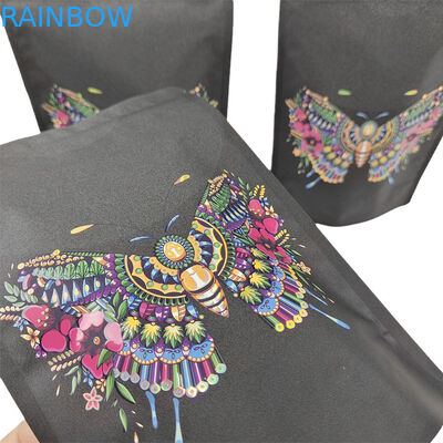 গরম বিক্রয় কাস্টমাইজড স্ট্যান্ড আপ গন্ধ প্রতিরোধী ব্যাগ লোগো ডিজিটাল প্রিন্টিং বায়োডেগ্রেডেবল পুনরায় সিলযোগ্য মাইলার ব্যাগ