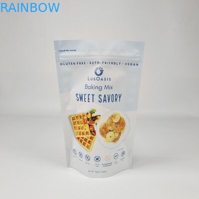 কাস্টম মুদ্রিত স্ট্যান্ড আপ জিপ লক প্লাস্টিকের ব্যাগ কফি চা জন্য মাইলার পকেট মিষ্টি চকলেট বার খাদ্য প্যাকেজিং মাইলার ব্যাগ