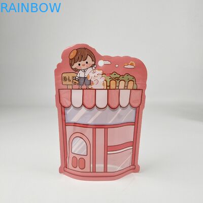 নির্মাতারা কাস্টম পোর্টেবল ব্র্যান্ডেড প্যাকেজ কুকি চিপস ক্যান্ডি জিপলক পলিপ্রোপিলিন মাইলার ফুড ব্যাগ