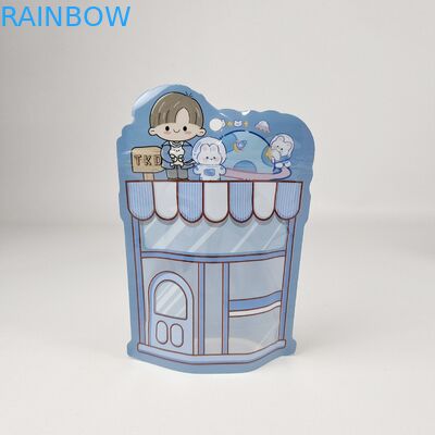 গ্রাভুর প্রিন্টিং ম্যাট প্রিন্ট মাইলার স্ট্যান্ড আপ প্যাকেজিং ব্যাগ তাপ পুনরায় বন্ধযোগ্য রোজিন সহজ টিয়ার নোচ জিপলক ব্যাগ