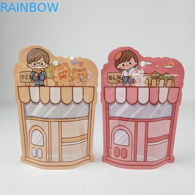 গ্রাভুর প্রিন্টিং ম্যাট প্রিন্ট মাইলার স্ট্যান্ড আপ প্যাকেজিং ব্যাগ তাপ পুনরায় বন্ধযোগ্য রোজিন সহজ টিয়ার নোচ জিপলক ব্যাগ