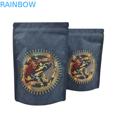 কাস্টম মুদ্রিত তাপ সীল 3.5 7g 1oz প্লাস্টিক নরম স্পর্শ মাইলার ব্যাগ ডিজিটাল প্রিন্ট গামি মিষ্টি প্যাকেজিং