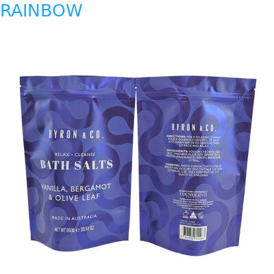 খাদ্যের জন্য মাইলার ব্যাগ ক্রাফট পেপার জিপলক স্ট্যান্ড আপ পকেট