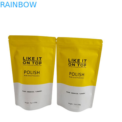 পাইকারি কাস্টম পুনরায় বন্ধযোগ্য প্লাস্টিকের ব্যাগ খাদ্য প্যাকেজিং স্ট্যান্ড আপ পকেট জিপ লক ব্যাগ