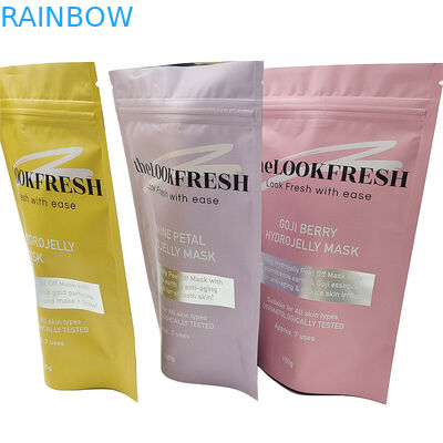 500 গ্রাম কাস্টমাইজড স্ট্যান্ড আপ পকেট জিপার প্লাস্টিক প্যাকেজ ব্যাগ মোজা জন্য