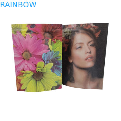 কাস্টমাইজড পিএলএ ফুড প্যাকেজিং ব্যাগ প্লাস্টিকের জিপ লক অ্যালুমিনিয়াম ফয়েল ব্যাগ