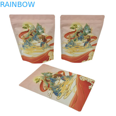 সেরা বিক্রয় কাস্টম নরম স্পর্শ মাইলার ব্যাগ স্ট্যান্ড আপ অ্যালুমিনিয়াম ফয়েল 3.5g গন্ধ প্রতিরোধী প্রোটিন কফি মশলা ময়দা প্যাকেজিং Po