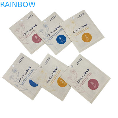 কাস্টম ওয়াটারপ্রুফ বায়োডেগ্রেডেবল প্লা Kraft কাগজ Ziplock ব্যাগ Zipper ব্যাগ স্ট্যান্ড আপ পকেট