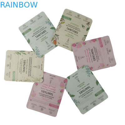 ইকো-বন্ধুত্বপূর্ণ জিপলক স্ট্যান্ড আপ ফুড প্যাকেজিং 100% কম্পোস্টেবল বায়োডেগ্রেডেবল ক্রাফ্ট পেপার প্যাকেট ব্যাগ