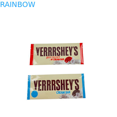 কাস্টম মুদ্রিত ফুড গ্রেড ব্যাক সাইড সিলড স্যাকেট স্ন্যাক এনার্জি বার প্যাকেজিং মাশরুম চকোলেট ব্যাগ