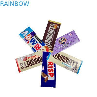 কাস্টম মুদ্রিত ফুড গ্রেড ব্যাক সাইড সিলড স্যাকেট স্ন্যাক এনার্জি বার প্যাকেজিং মাশরুম চকোলেট ব্যাগ