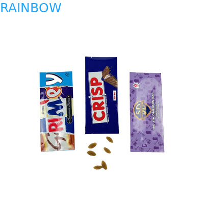 কাস্টম মুদ্রিত প্লাস্টিকের ব্যাগ প্রোটিন বার আবরণ প্যাকেজিং স্টিক পকেট পাউডার চকোলেট চা কফি ব্যাক সীল স্যাচ