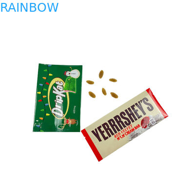 কাস্টম প্রিন্টিং অ্যালুমিনিয়াম ফয়েল প্রোটিন বার প্যাকেজিং প্যাকেট ফুড গ্রেড বাদাম চকলেট বার প্যাকিং ছোট প্লাস্টিকের ব্যাগ