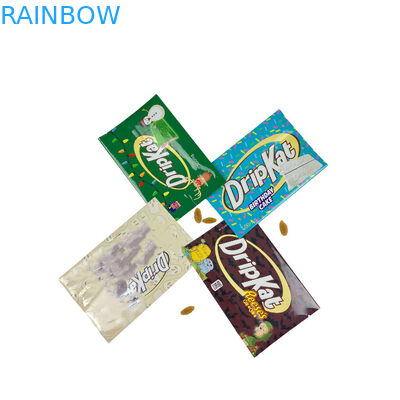 কাস্টম প্রিন্টিং অ্যালুমিনিয়াম ফয়েল প্রোটিন বার প্যাকেজিং প্যাকেট ফুড গ্রেড বাদাম চকলেট বার প্যাকিং ছোট প্লাস্টিকের ব্যাগ