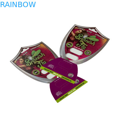 1/2 ক্যাপসুলের জন্য 3 ডি সেক্স পিল ব্লাস্টার কার্ড প্যাকেজিং