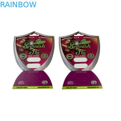 1/2 ক্যাপসুলের জন্য 3 ডি সেক্স পিল ব্লাস্টার কার্ড প্যাকেজিং