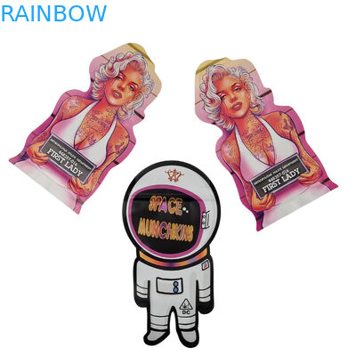 কাস্টম প্রিন্ট আকার মিনি মাইলার ব্যাগ 1g 3.5g 7g 14g 28g মাশরুম শিশু প্রতিরোধী গন্ধ প্রতিরোধী নরম স্পর্শ Cali প্যাক মাইলার ব্যাগ