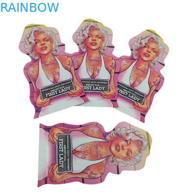 কাস্টম প্রিন্ট আকার মিনি মাইলার ব্যাগ 1g 3.5g 7g 14g 28g মাশরুম শিশু প্রতিরোধী গন্ধ প্রতিরোধী নরম স্পর্শ Cali প্যাক মাইলার ব্যাগ