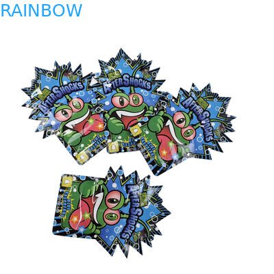 কাস্টম প্রিন্টিং প্যাকেজিং ডিজাইন গন্ধ প্রতিরোধী ব্যাগ পুনরায় বন্ধযোগ্য খাদ্য সঞ্চয়স্থান 3.5g স্ন্যাক ব্যাগ প্লাস্টিকের প্যাকেজিং মাইলার ব্যাগ