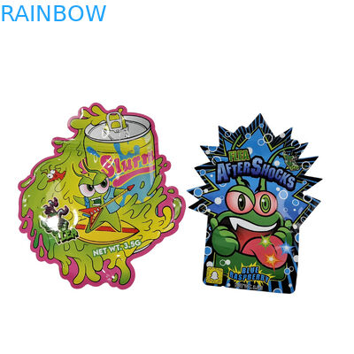 কাস্টম প্রিন্টিং প্যাকেজিং ডিজাইন গন্ধ প্রতিরোধী ব্যাগ পুনরায় বন্ধযোগ্য খাদ্য সঞ্চয়স্থান 3.5g স্ন্যাক ব্যাগ প্লাস্টিকের প্যাকেজিং মাইলার ব্যাগ