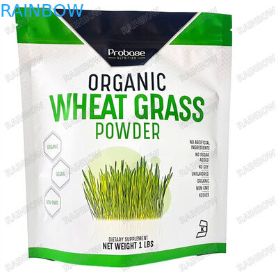 কাস্টম মুদ্রিত পুনরায় ব্যবহারযোগ্য জিপ লক প্লাস্টিকের প্যাকেজিং ব্যাগ স্ট্যান্ড আপ পকেট ভোজ্য খাদ্য প্যাকেজিং গন্ধ প্রতিরোধী পরিষ্কার উইন্ডো মাইল