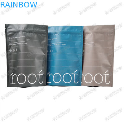 লোগো কাস্টম মুদ্রণ শরীরের স্ক্রাব জন্য পুনরায় ব্যবহারযোগ্য ব্যাগ জলরোধী নমুনা জিপ লক সঙ্গে স্ট্যান্ড আপ পকেট