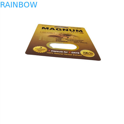 পাইকারি রাইনো মধু মুদ্রিত স্বর্ণ গোপন অলৌকিক মধু 3 ডি কাগজ কার্ড প্রদর্শন বাক্স মধু স্যাচ প্যাকেজিং