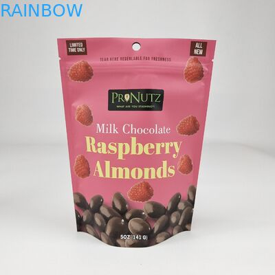 কাস্টমাইজড পুনরায় বন্ধযোগ্য স্ট্যান্ড আপ পকেট অ্যালুমিনিয়াম ফয়েল ডয়প্যাক জিপার মাইলার ক্যান্ডি স্ন্যাকস স্টোরেজ প্লাস্টিকের খাদ্য প্যাকেজিং ব্যাগ