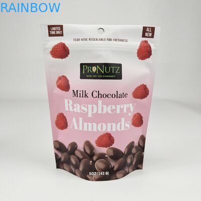 কাস্টমাইজড পুনরায় বন্ধযোগ্য স্ট্যান্ড আপ পকেট অ্যালুমিনিয়াম ফয়েল ডয়প্যাক জিপার মাইলার ক্যান্ডি স্ন্যাকস স্টোরেজ প্লাস্টিকের খাদ্য প্যাকেজিং ব্যাগ