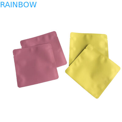 প্লাস্টিকের থ্রি সাইড সিল ব্যাগ ফ্ল্যাট ব্যাগ শীট মাস্কিং ব্যাগ জন্য তেল