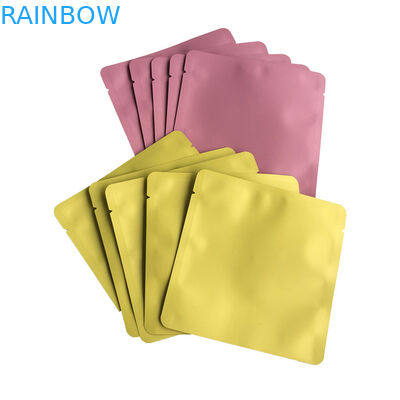 প্লাস্টিকের থ্রি সাইড সিল ব্যাগ ফ্ল্যাট ব্যাগ শীট মাস্কিং ব্যাগ জন্য তেল