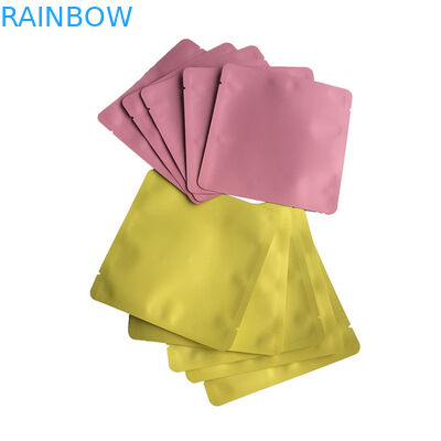 প্লাস্টিকের থ্রি সাইড সিল ব্যাগ ফ্ল্যাট ব্যাগ শীট মাস্কিং ব্যাগ জন্য তেল