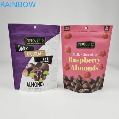 কাস্টম ম্যাট স্ট্যান্ড আপ প্যাকেজ স্তরিত কালো ফয়েল খাদ্য প্যাকেজিং জিপার ব্যাগ পরিষ্কার উইন্ডো সঙ্গে গরুর মাংস জারকি জন্য