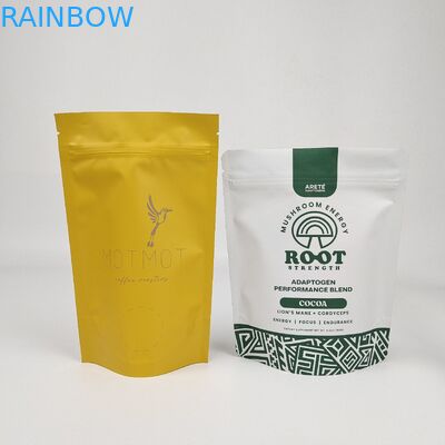 কারখানার সরাসরি মুদ্রিত মাইলার আর্দ্রতা প্রতিরোধী জিপ লক ব্যাগ স্ন্যাক প্যাকেজিং ব্যাগ খাদ্য স্ন্যাক প্যাকেজিং জন্য স্ট্যান্ড আপ ব্যাগ