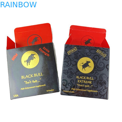 পাইকারি দাম বিলাসবহুল মধু বাক্স এবং ফিল্ম প্যাকেজিং পুরো সেট কাঠের মধু পিলস সোনার কালো ষাঁড় পুরুষ বৃদ্ধি